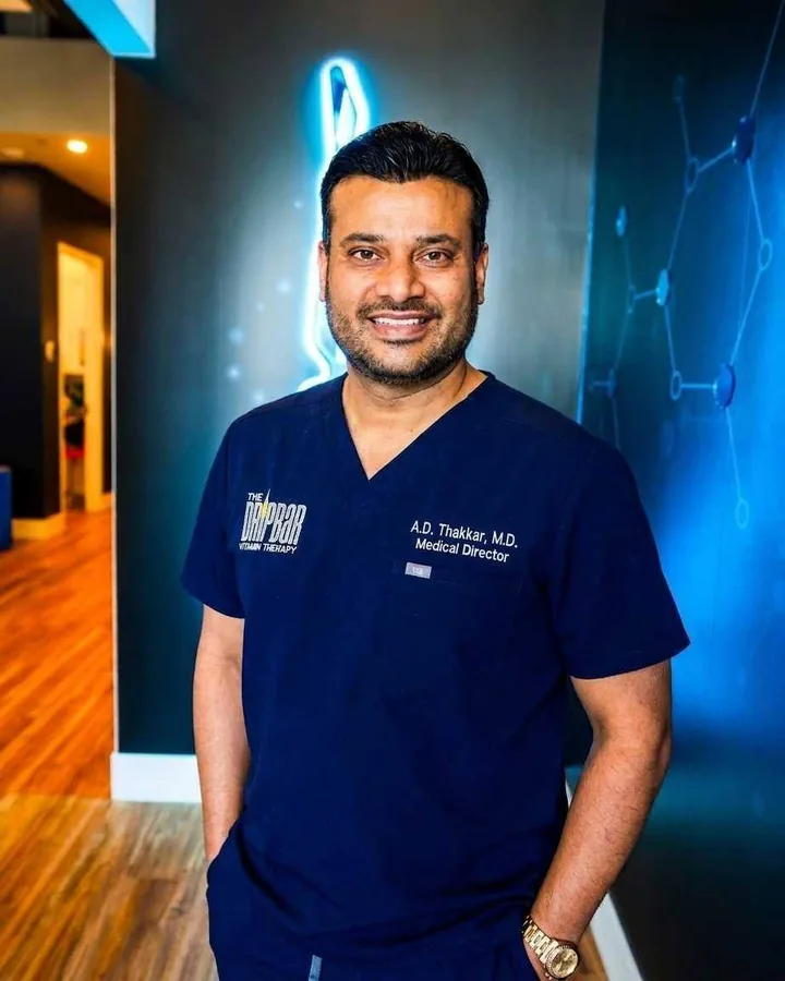 A.D. Thakkar, M.D., Medical Director of The DRIPBaR McKinney