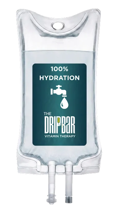 100% Hydration IV bag