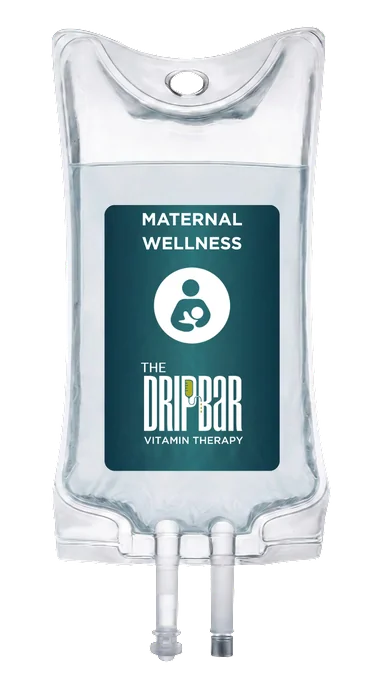 The Maternal Wellness IV drip bag at The DRIPBaR McKinney