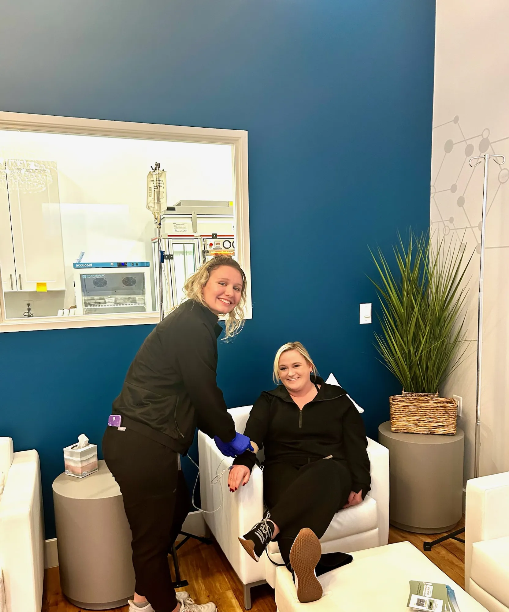 The The DRIPBaR McKinney IV therapy lounge