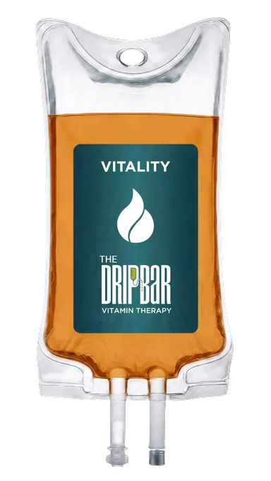 The Vitality IV drip bag at The DRIPBaR McKinney
